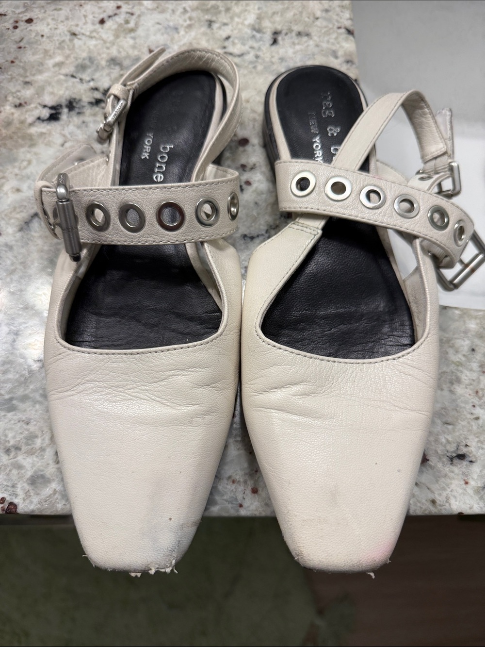 rag & bone - Astra leather sling back